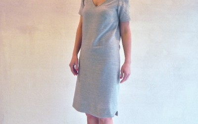 nouveau patron de couture femme : Pachira – la robe tressée